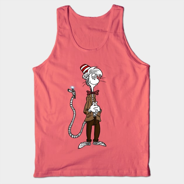 Doctor Who Suess Tank Top by Oliverbanksart